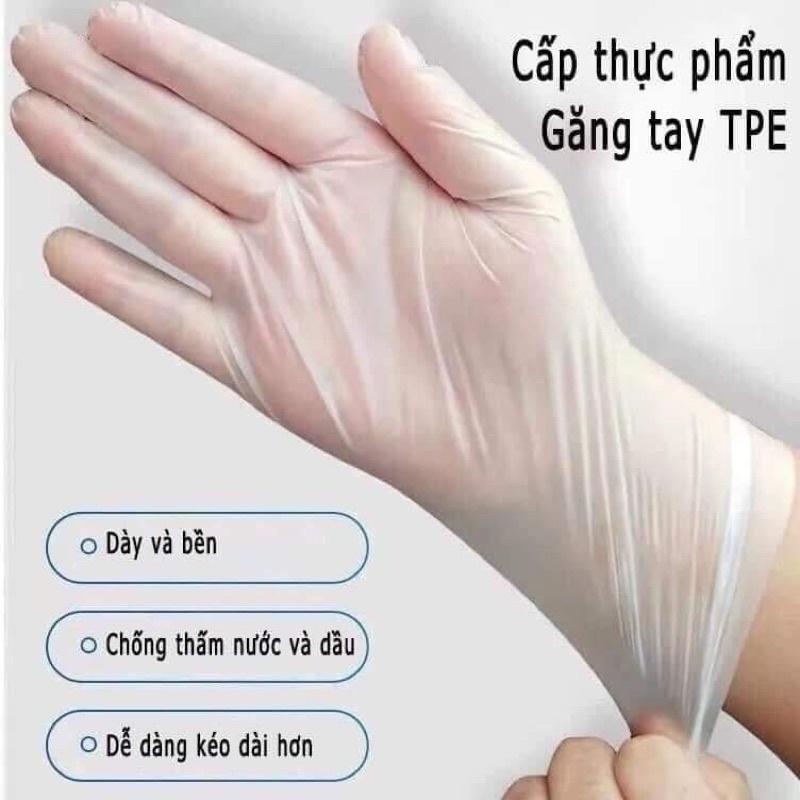 găng tay siêu dày dùng 1 lần hộp 100c