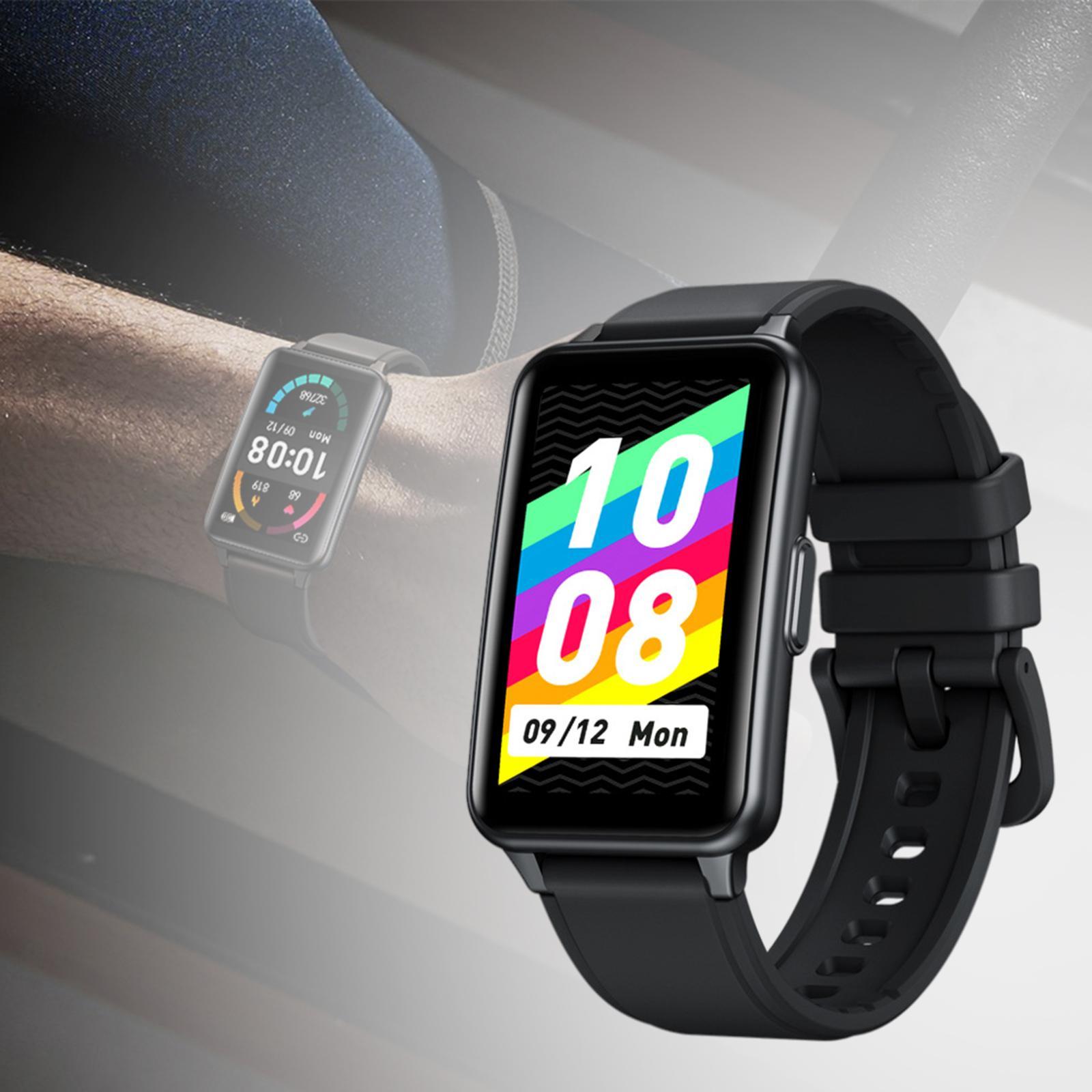 Bluetooth 5.0 Smart Watch Step Counter Wristband Sports Bracelet Blue