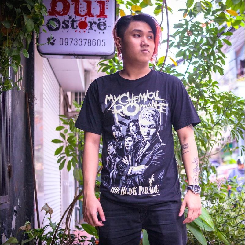 Áo Rock band tee: áo phông 100% cottong - hàng Thái Lan - My Chemical Romance NTS 201