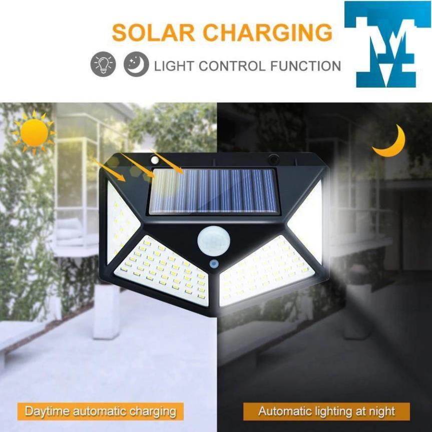 Đèn năng lượng mặt trời Solar 100LED 20 LED siêu sáng