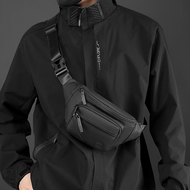 Hình ảnh Túi đeo chéo thời trang,túi đeo hông hỗ trợ đạp xe đạp chống nước đa năng M4 - hàng chính hãng