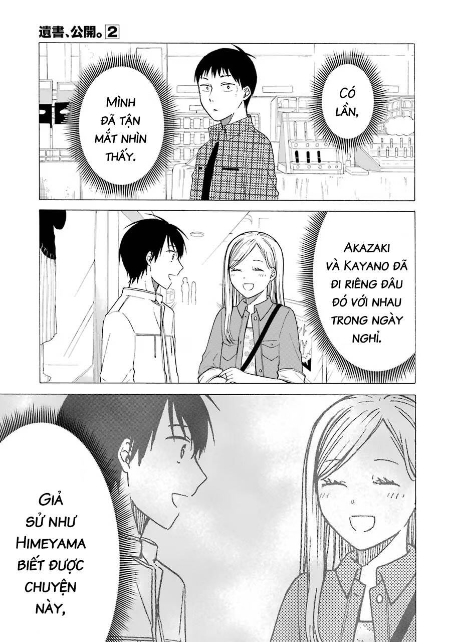 di thư trên bàn chapter 8 3