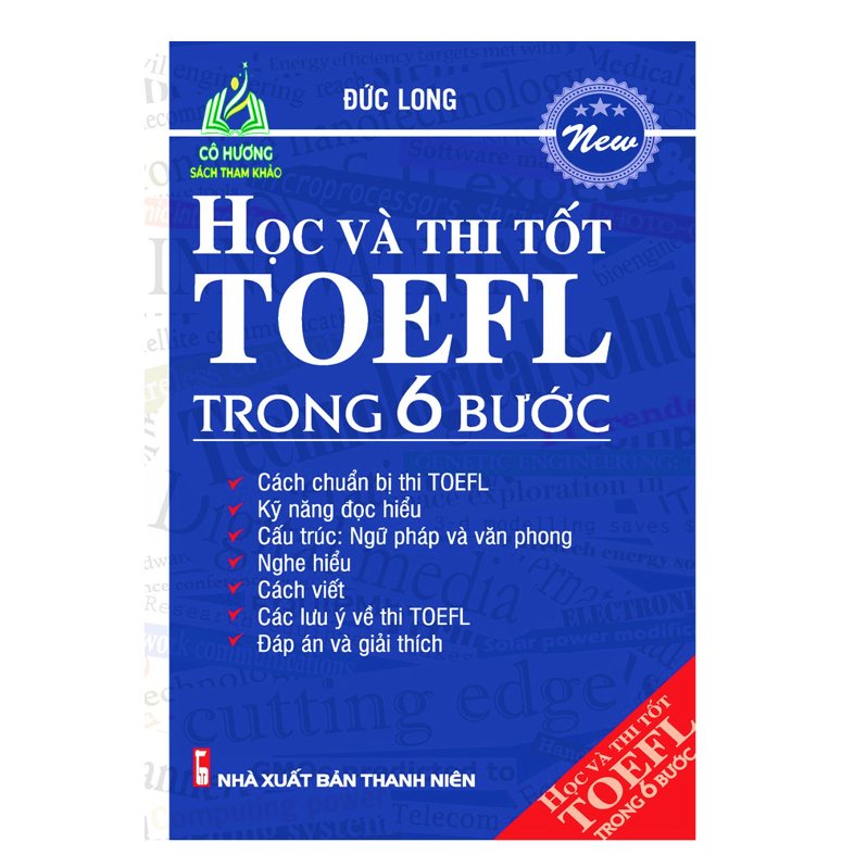 Sách - Học Và Thi Tốt Toefl Trong 6 Bước