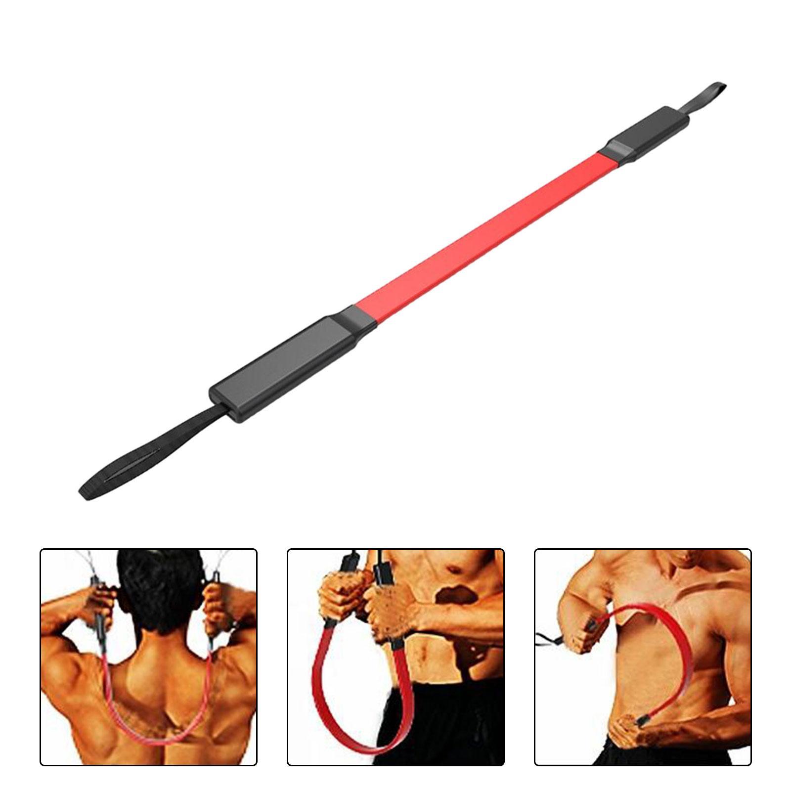 Power Bar Arm Strengthener Trainer Body Exerciser Strength Training