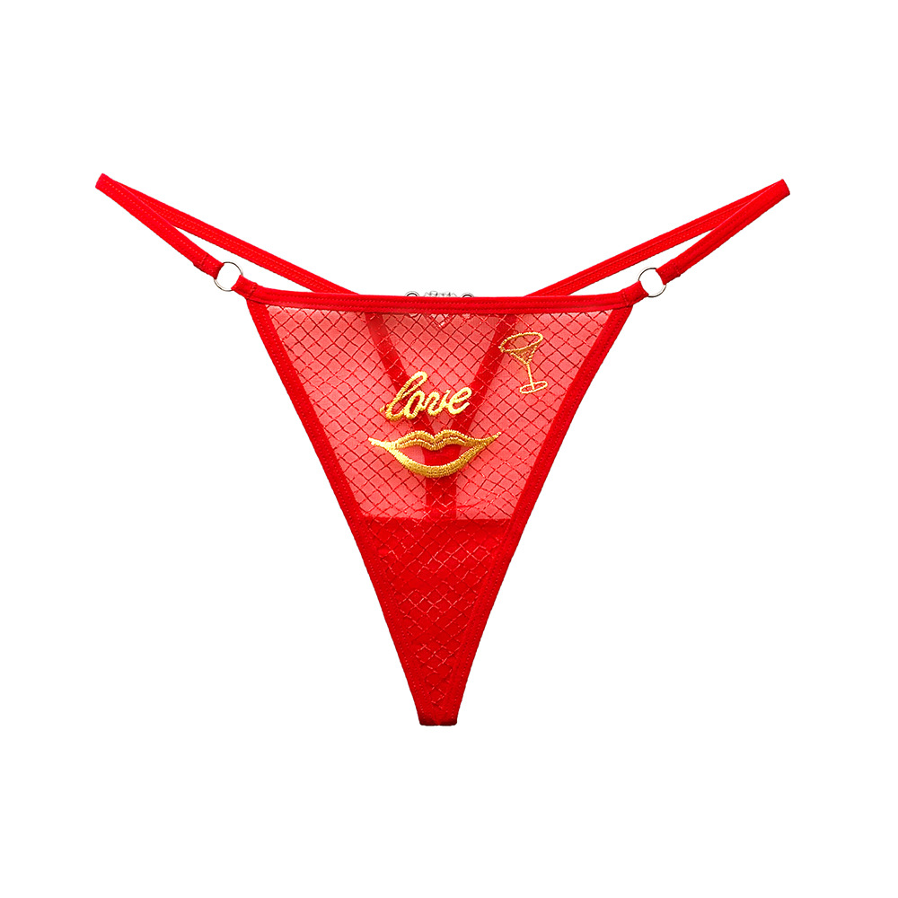 Quần lót nữ họa tiết sexy trái tim sau mông