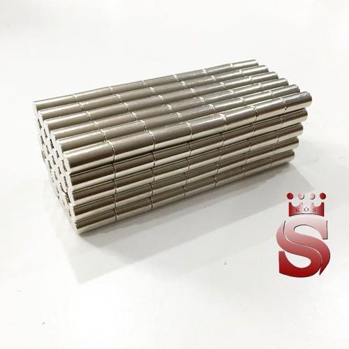 Nam châm vĩnh cửu hình trụ dài kích thước 7x15mm