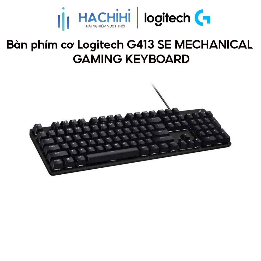 Bàn phím cơ Logitech G413 SE MECHANICAL GAMING KEYBOARD Hàng chính hãng