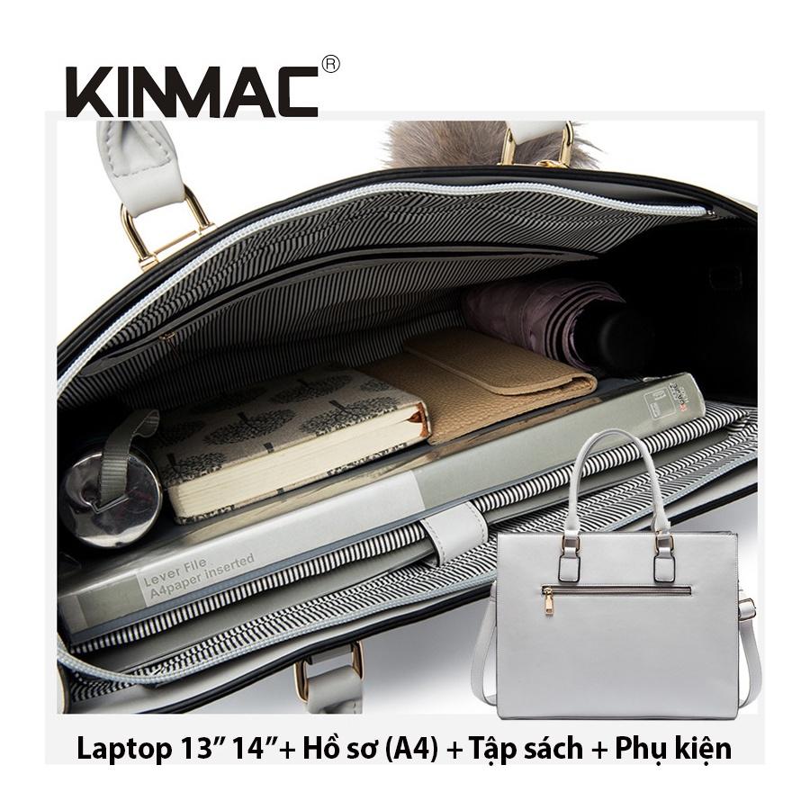 Túi Xách Laptop Cao Cấp Cho Nữ Kinmac Thời Trang Sang Trọng (NB010)