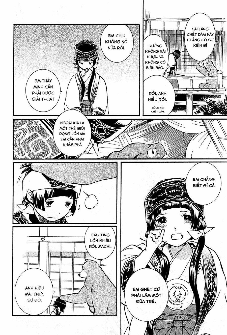 gấu nâu và vu nữ chapter 1 17