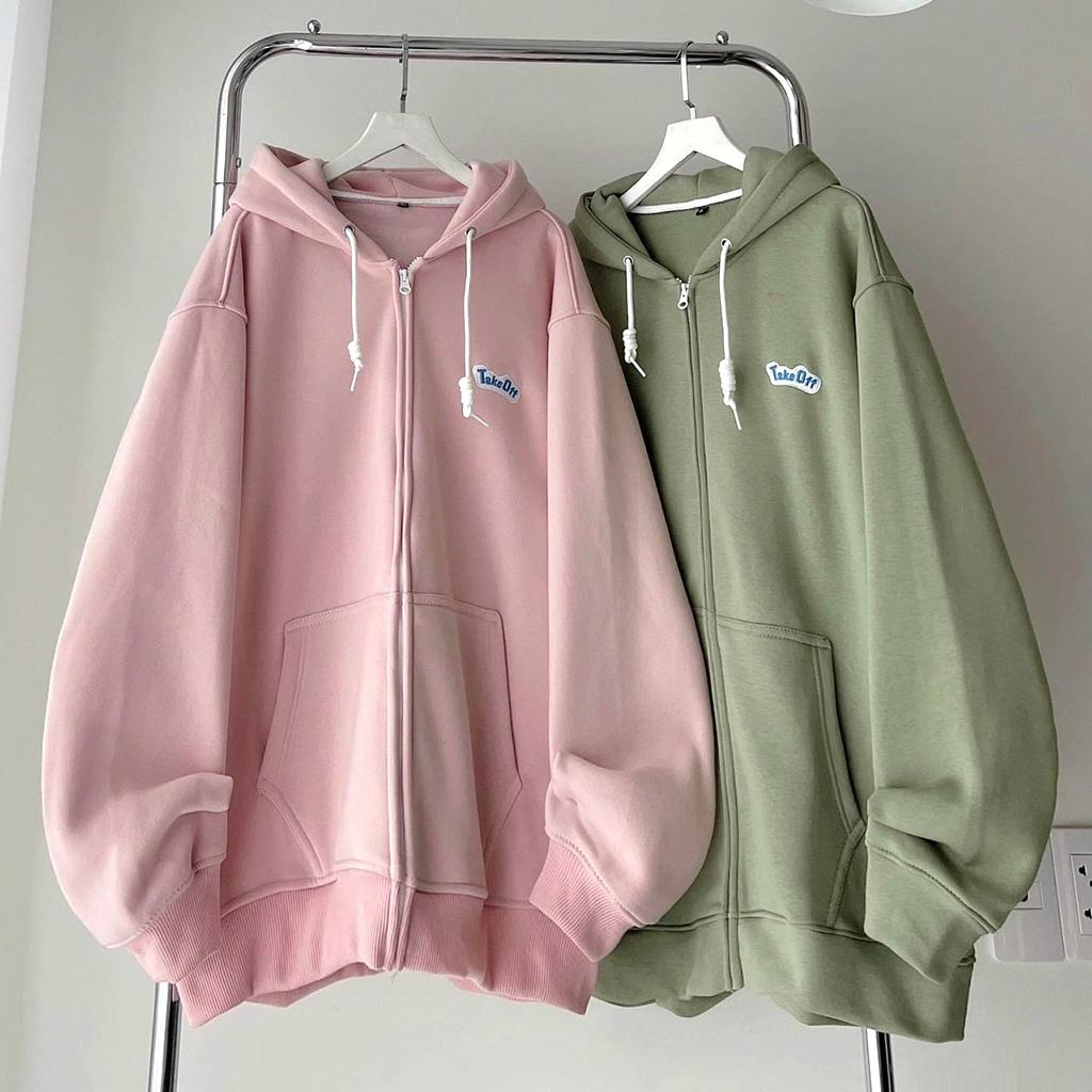 Áo Hoodie Zip Nỉ Ngoại Take Off - Áo Khoác Nỉ dây kéo Unisex