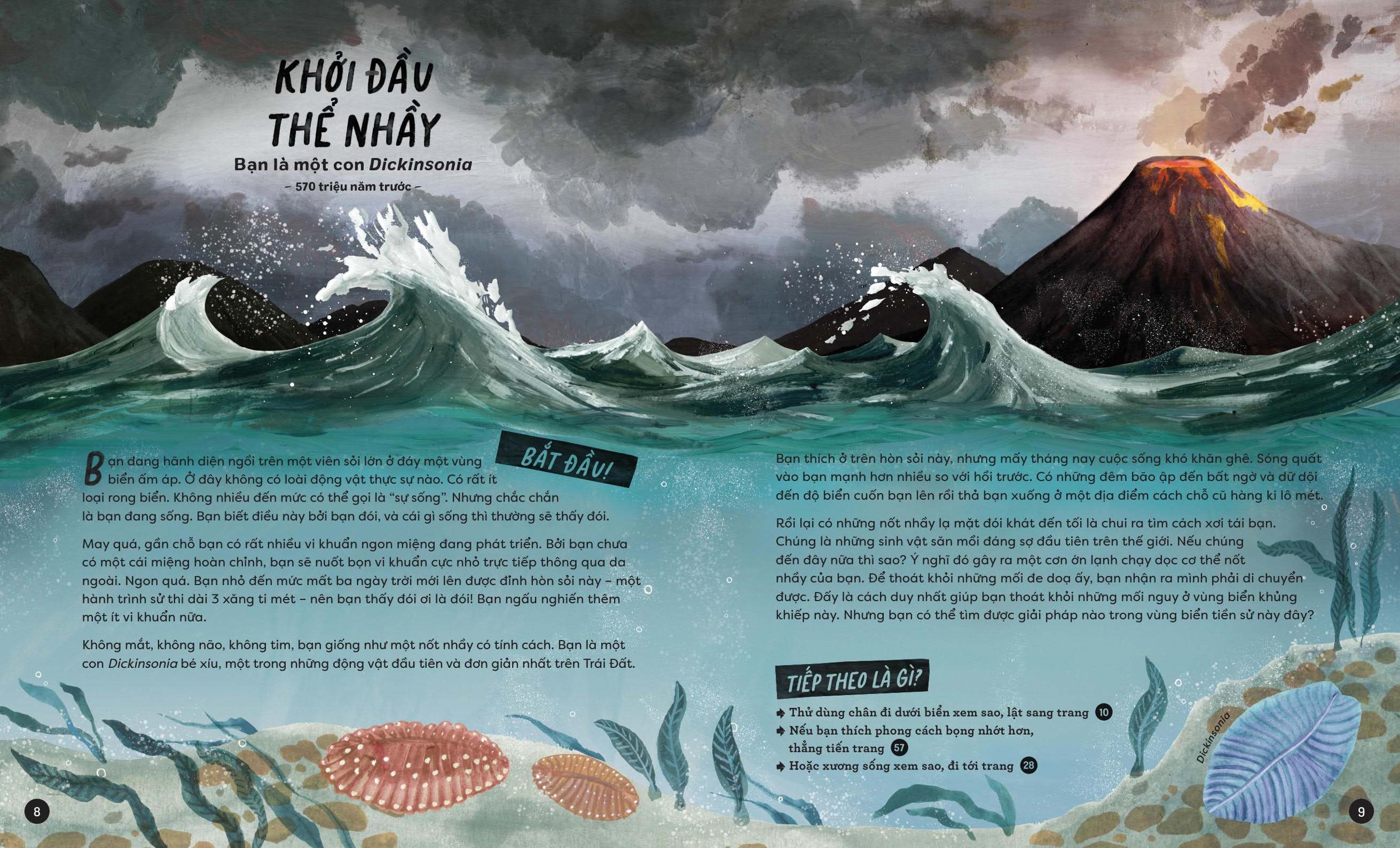 Sách Tuyệt Chủng Hay Sống Sót? Nhập Vai Tiến Hoá Của Muôn Loài