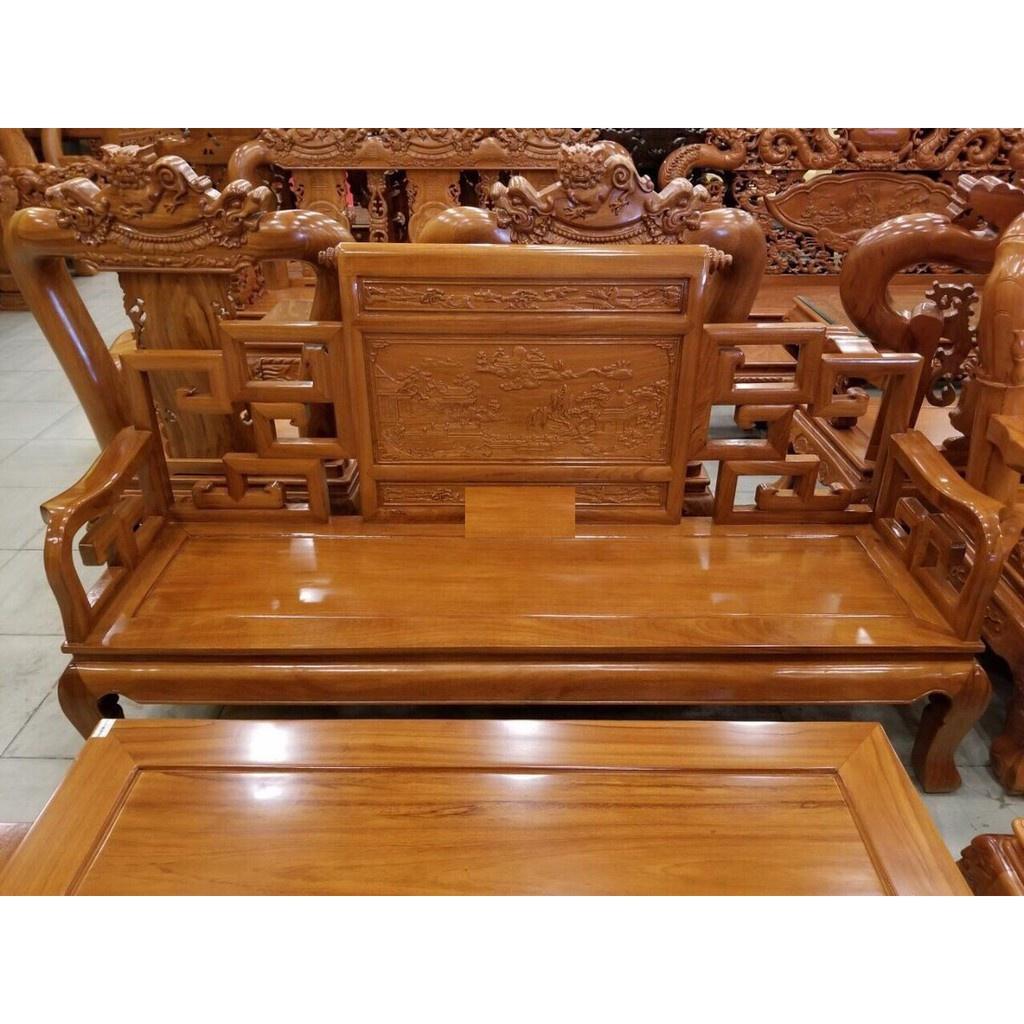 Bộ Bàn Ghế Sơn Thủy Gỗ Gõ Đỏ
