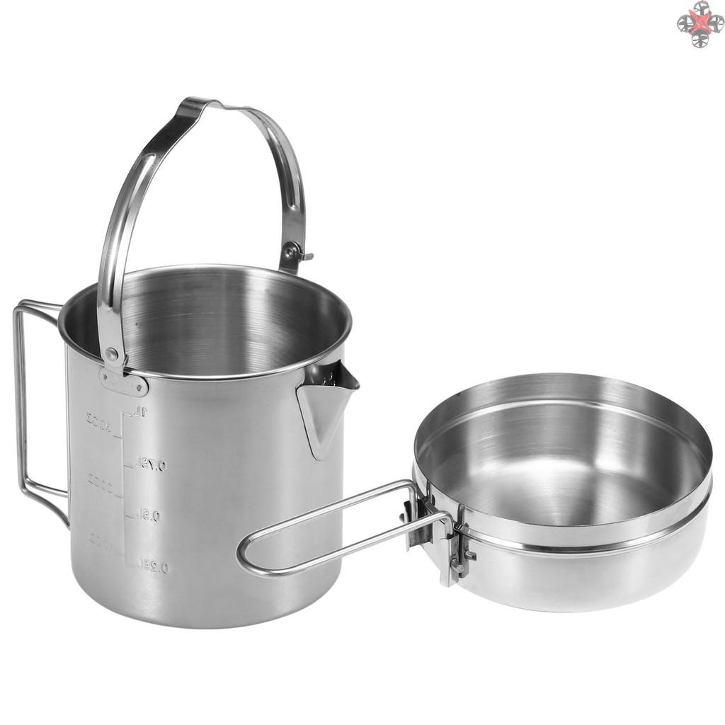 Ấm Đun Nước Bằng Thép Không Gỉ Dung Tích 1l