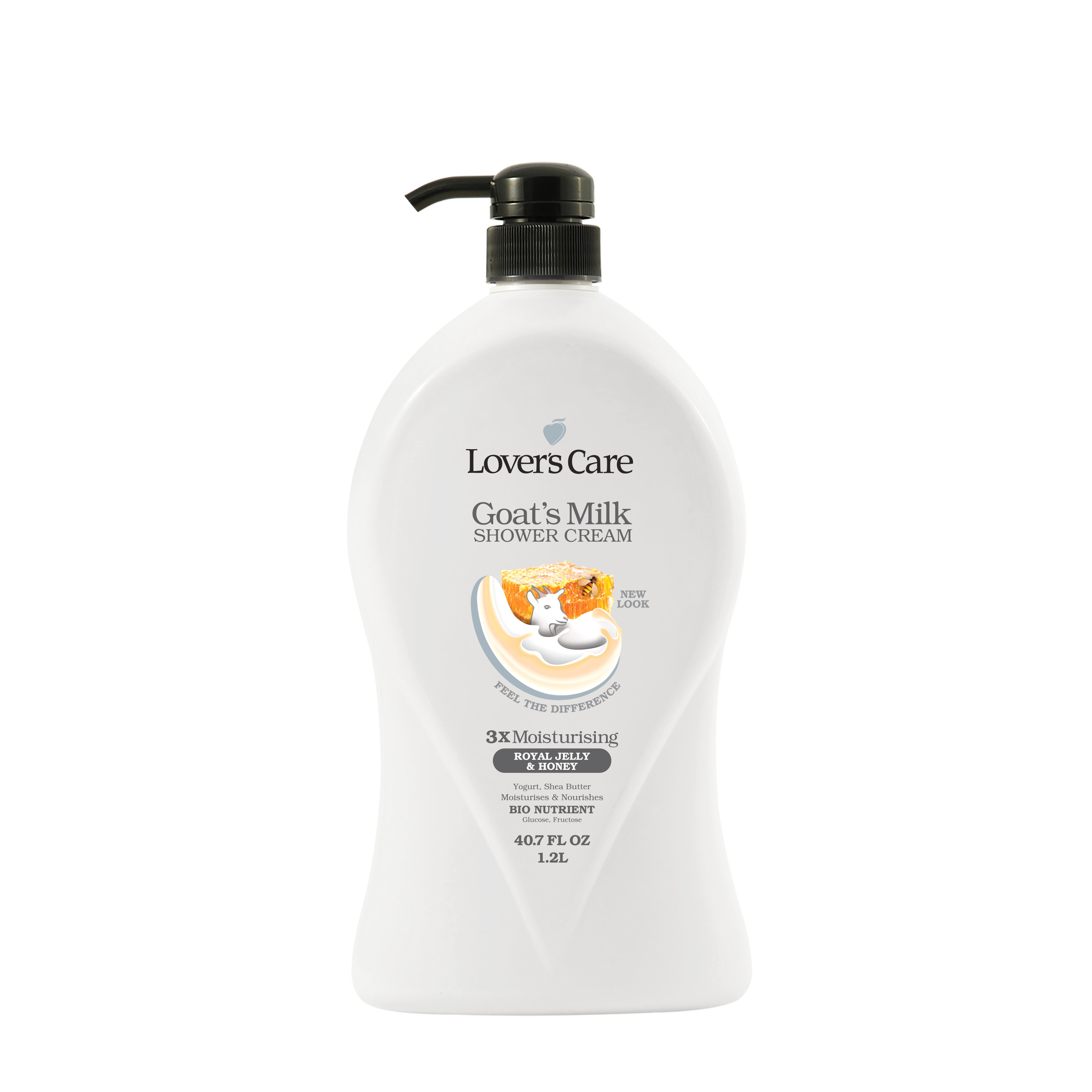 Sữa tắm sữa ong chúa và mật ong Lover's Care Shower Cream Royal Jelly &amp; Honey 1.2L