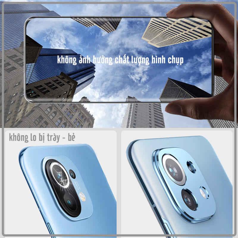 Khung bảo vệ camera cho Xiaomi Poco F3 - Redmi K40