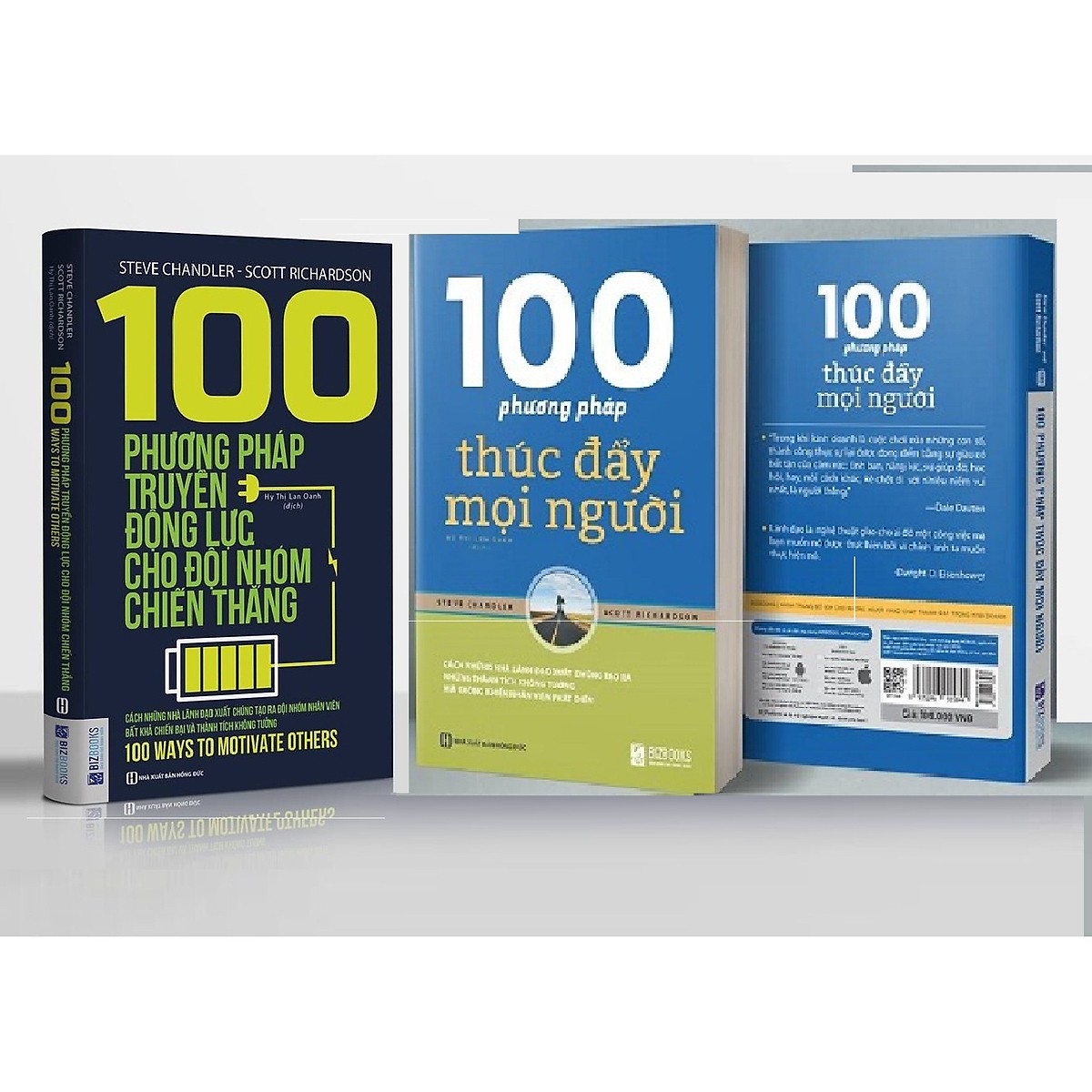 100 Phương Pháp Truyền Động Lực Cho Đọi Nhóm Chiến Thắng + 100 Phương Pháp Thúc Đẩy Mọi Người