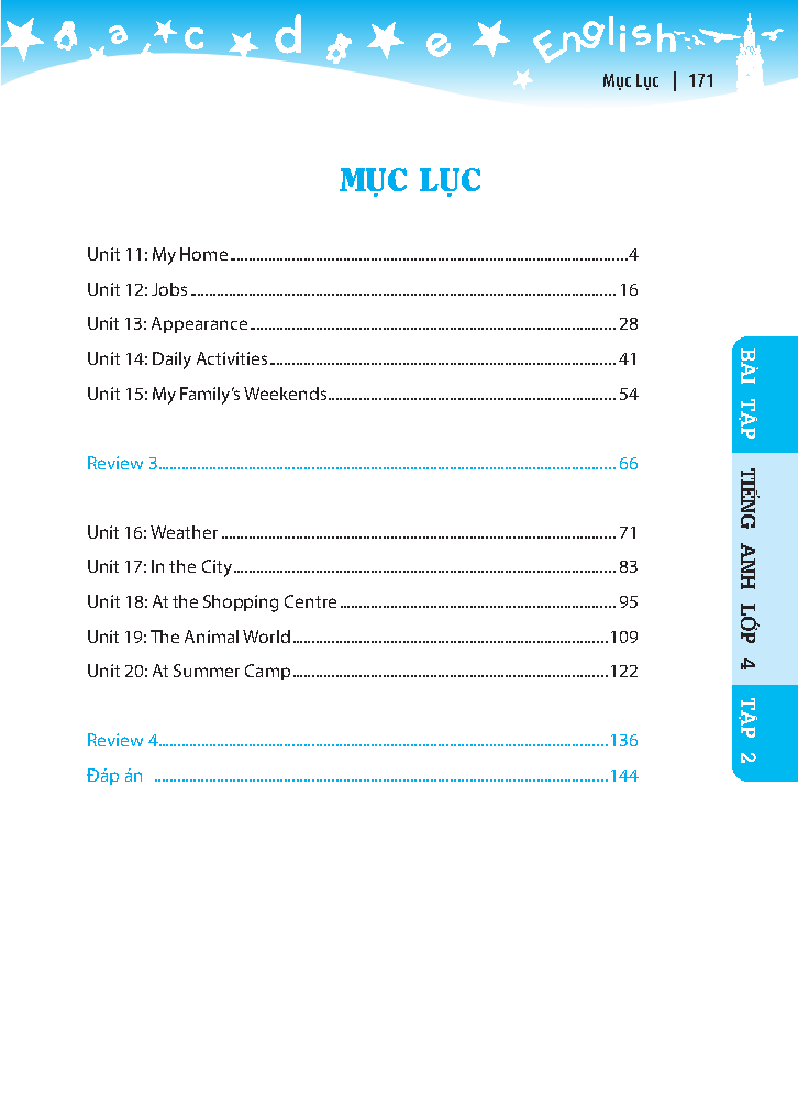 Global Success - Bài Tập Tiếng Anh Lớp 4 - Tập 2 (Có Đáp Án)