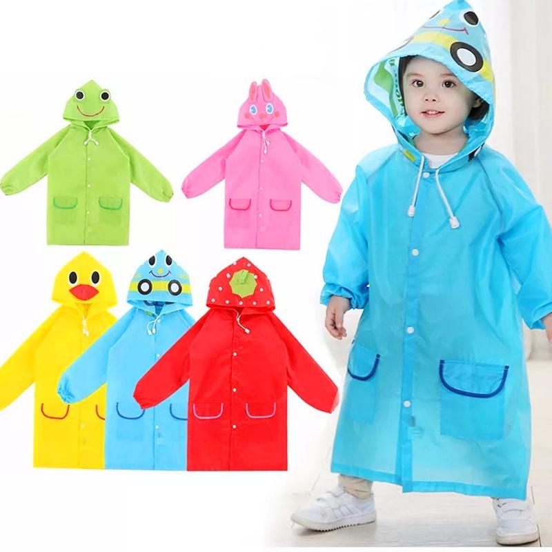 Áo mưa trẻ em, áo mưa cho bé xuất Nhật hình thú vui nhộn cho bé 2-7 tuổi BBShine – AM001
