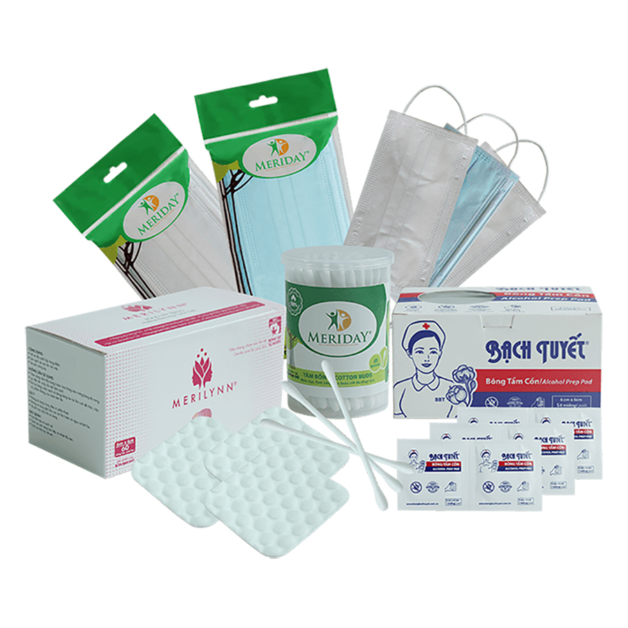 Bộ Kit Bông Bạch Tuyết CB-009