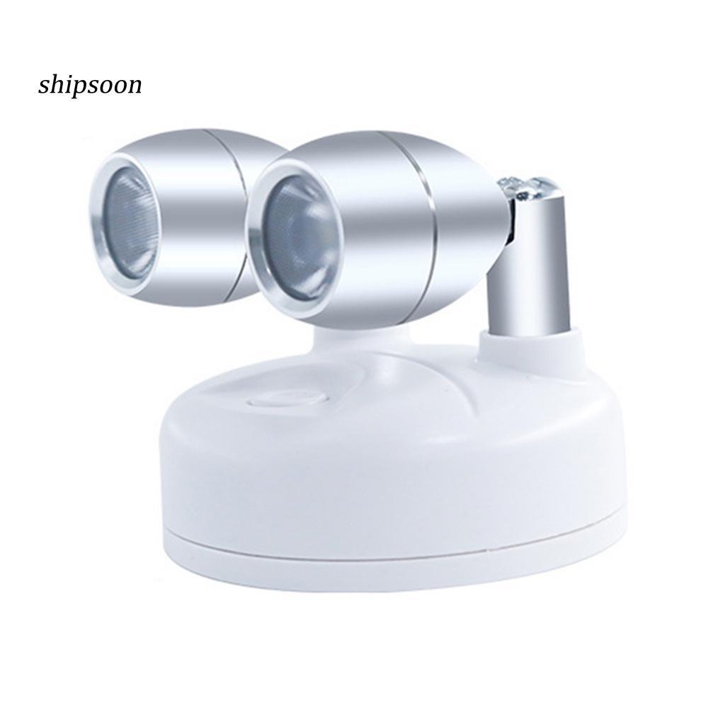 Set 2 Đèn Chiếu Sáng Dùng Pin Kèm Điều Khiển Từ Xa Tiện Dụng