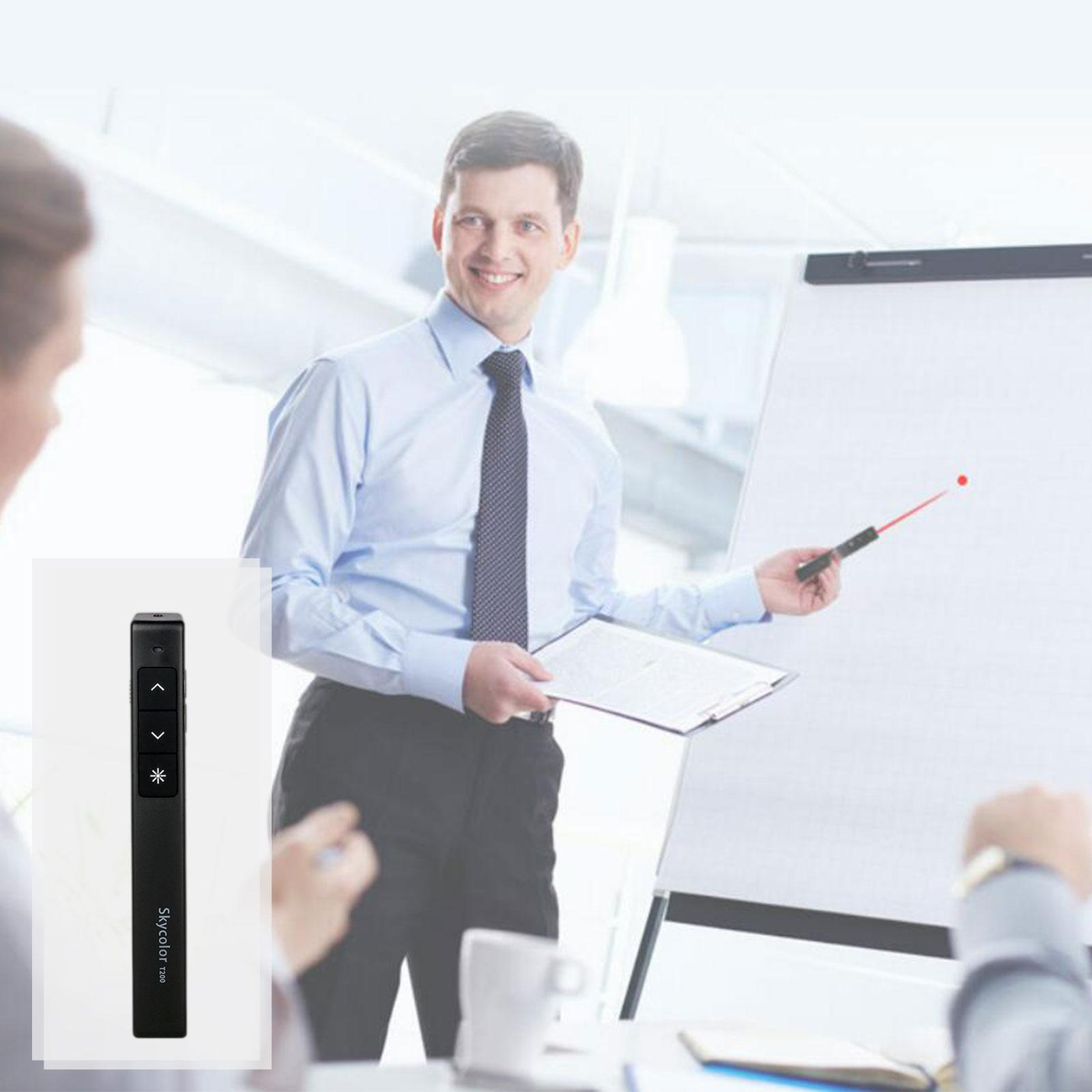 Wireless Presenter PPT Demonstration Clicker Laser Pointer for Meeting