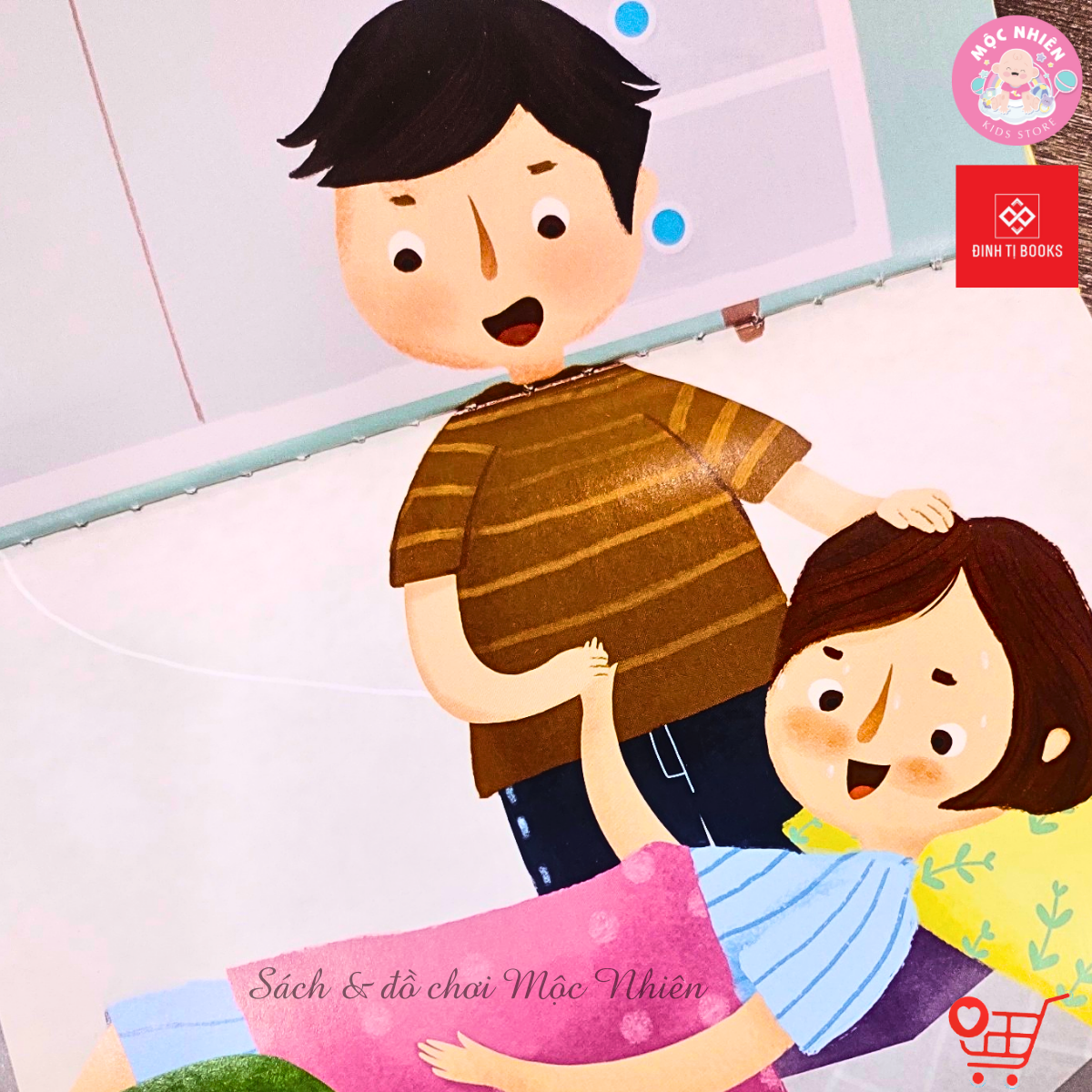 Sách Tương Tác Lật Mở - Kỹ Năng Đầu Đời Cho Bé (2 - 12 Tuổi) – Đinh Tị - ảnh 8