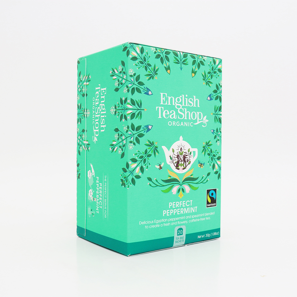 [Giao Nhanh HCM] TRÀ ORGANIC PEPPERMINT HIỆU ENGLISH TEA SHOP  300G