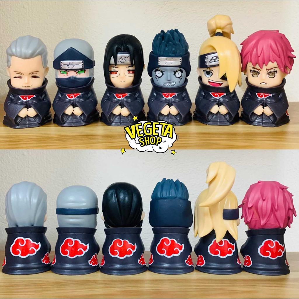 Mô Hình Naruto - Team Akatsuki Pain Nagato Konan Kisame Itachi Kakuzu Deidara Hidan Orochimaru Sasori Zetsu Yahiko Tobi