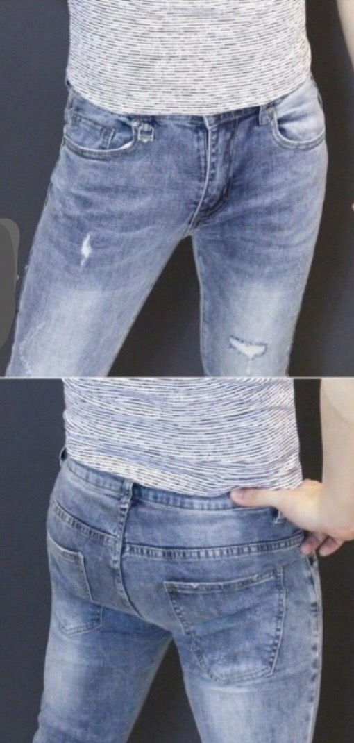 Quần Jean Nam Cao Cấp Co Giản Mạnh MS 460