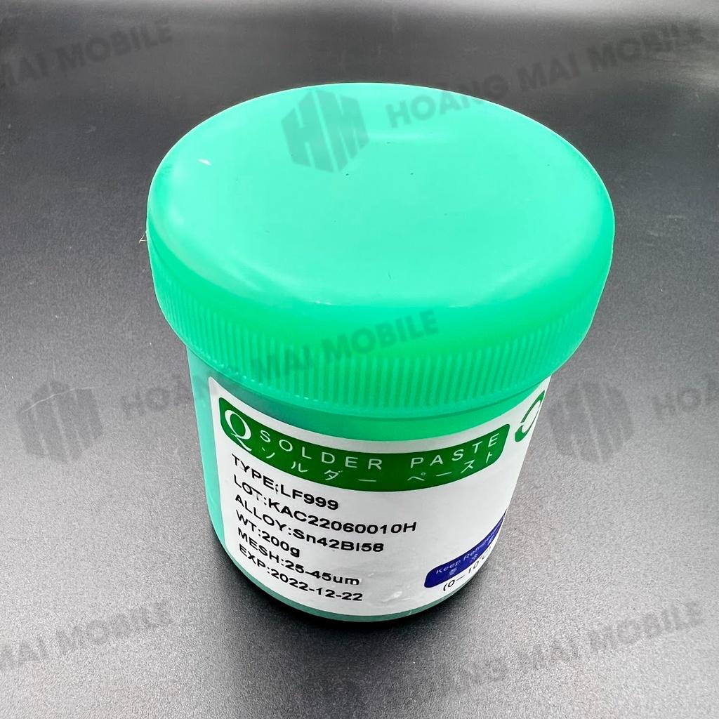 Thiếc hàn bột Solder Paste LF999 Sn42 138 độ lọ 200g