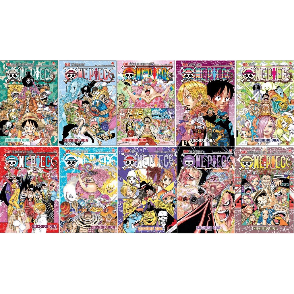Truyện Tranh - Combo 101 Cuốn One Piece - KĐ