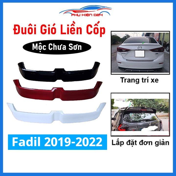 Đuôi gió sau xe liền cốp Fadil 2019-2020-2021-2022 hàng mộc chưa sơn