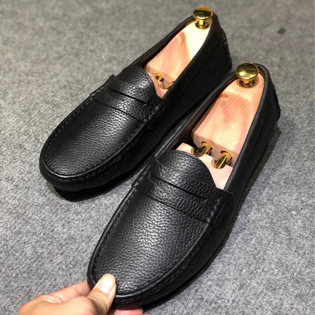 Giày lười Da bò