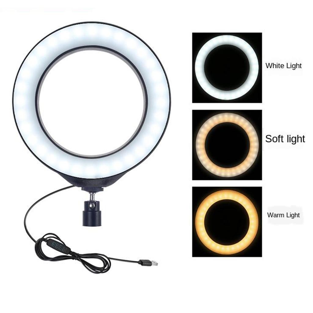 80 LED Selfie Ring Light Brightness Adjustable Photo Light