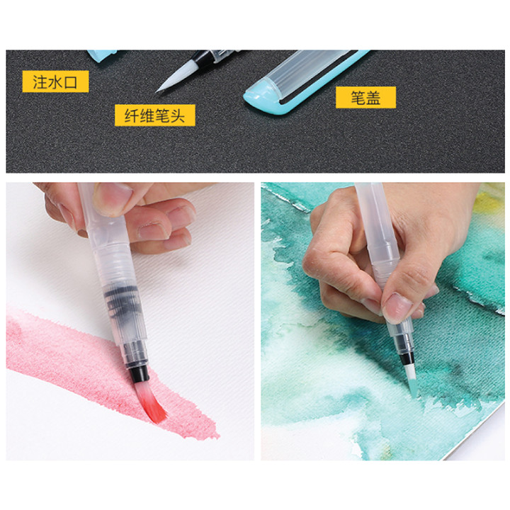 MÀU NÉN SUPERIOR 42 MÀU HÌNH QUẠT TẶNG KÈM CỌ VẼ