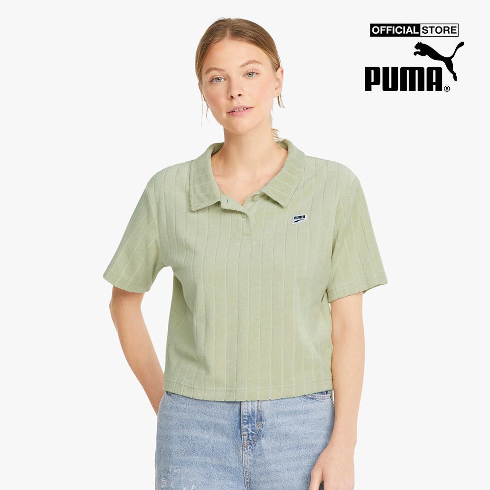 PUMA - Áo thun polo nữ Downtown Towelling 533589