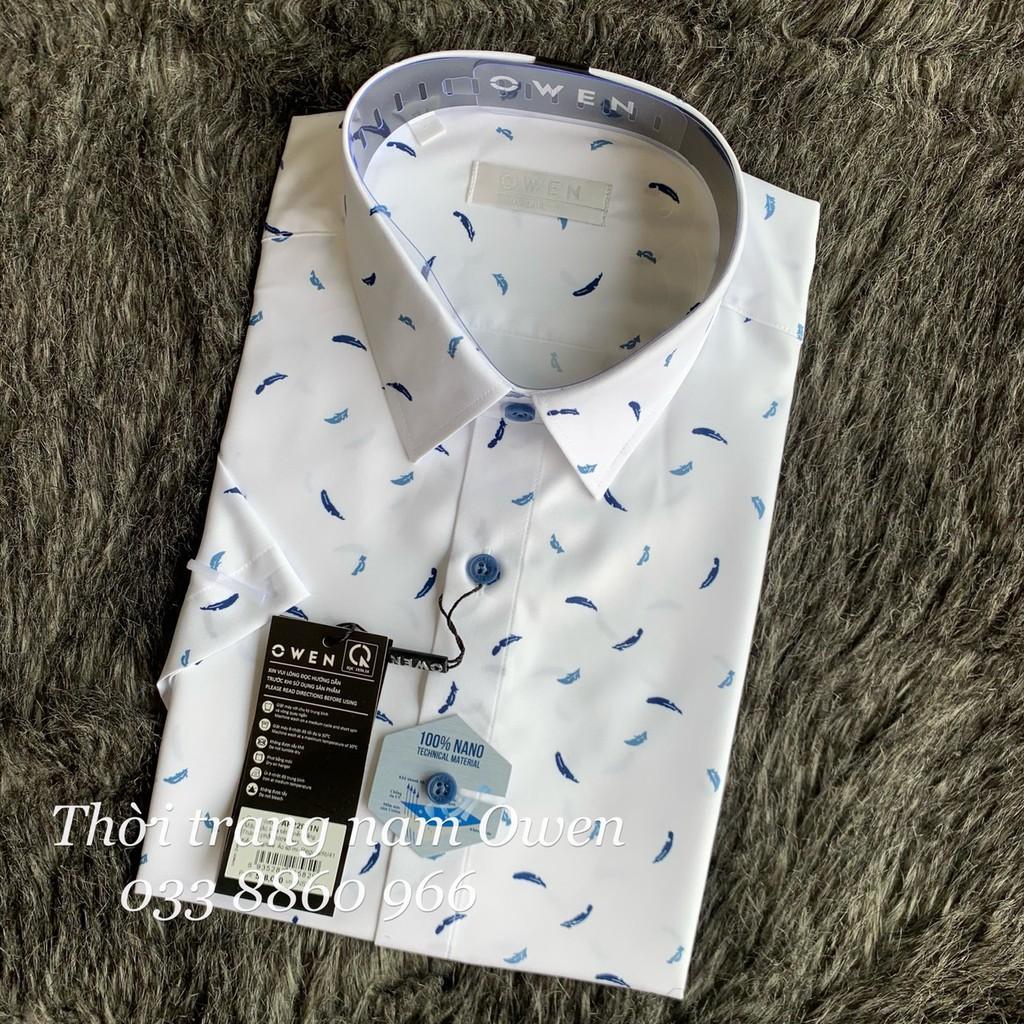 OWEN  Áo sơ mi ngắn tay Owen Regular fit chất Cafe không nhăn kẻ ca rô đỏ  22715  Lazadavn