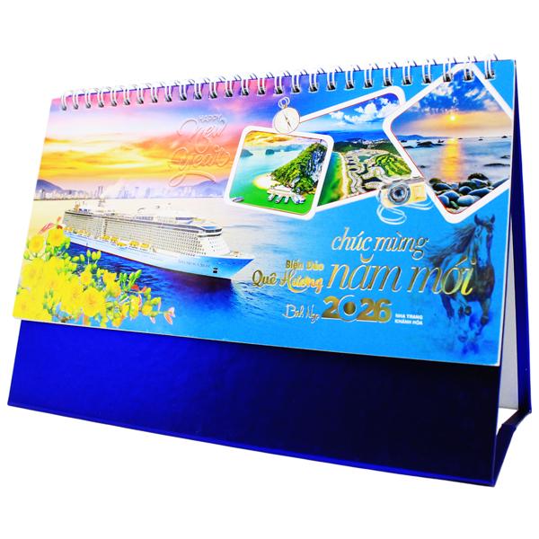 Lịch Để Bàn Chữ A - Biển Đảo Quê Hương - NST 71A