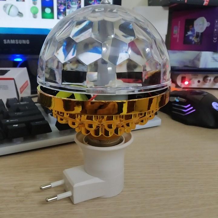 ĐÈN LED VŨ TRƯỜNG SÂN KHẤU MINI XOAY TẶNG KÈM ĐUI E27