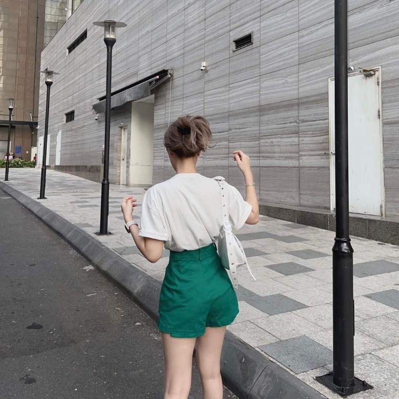 SET ÁO THUN OFFER PHỐI CHÂN VÁY GIẢ QUẦN COTON