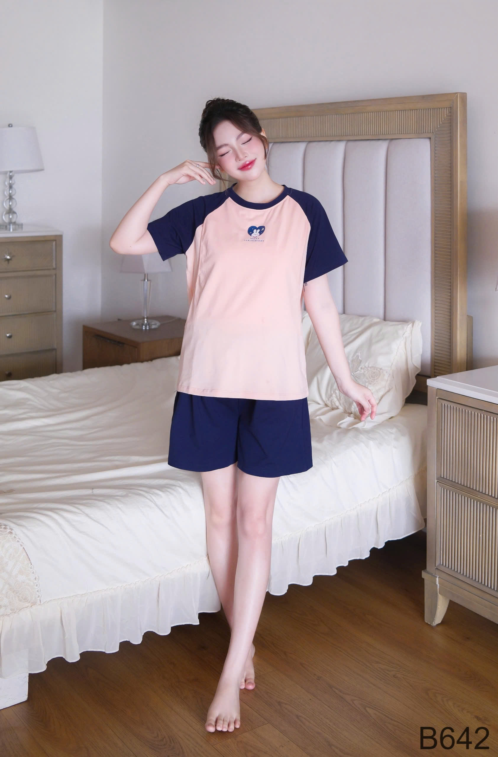 Bộ Đồ Bầu Và Sau Sinh Chất Liệu Cotton Co Giãn Có Size 45-85kg