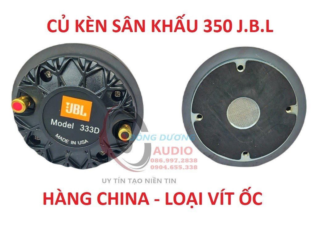 TRÉP KÈN 350 JB.L NẮP NHÔM TỪ 100 COIL 344 ĐỒNG TRÒN - TRÉP TRONG TRẺO BAY BỔNG ( MÃ HG1008A)