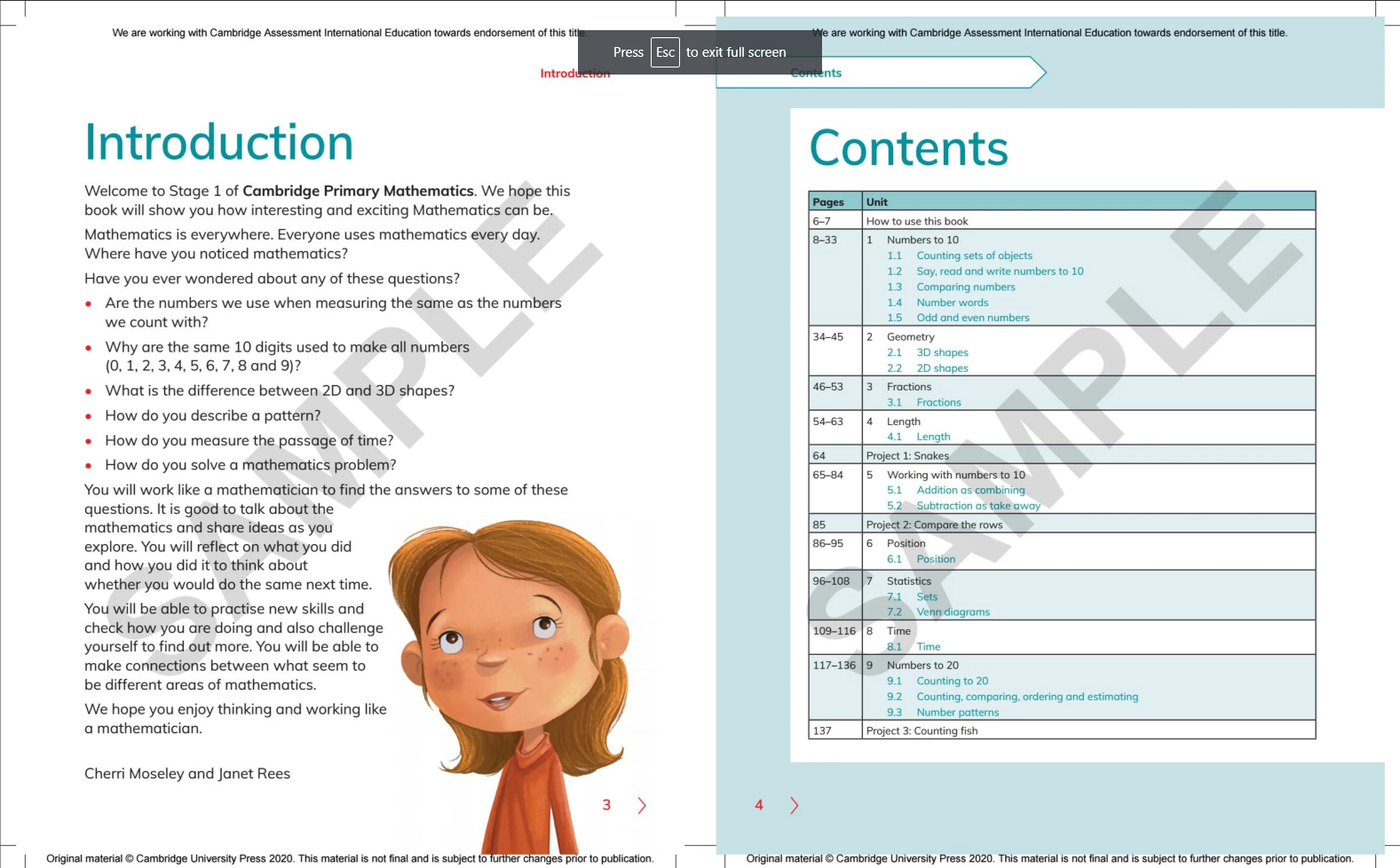 Cambridge Primary Mathematics Learner's Book 1 With Digital Access (1 Year) 2nd Edition