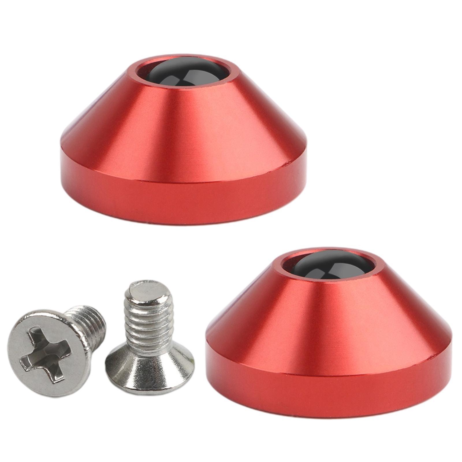 2-pack Mechanical Keyboard Feet Aluminum Alloy with Screws