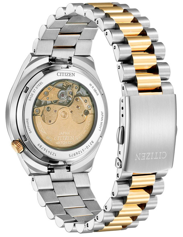 Đồng Hồ Nam Citizen Tsuyosa Dây Thép Không Gỉ Máy Cơ-Automatic NJ0154-80H - Mặt Xám (Sapphire)