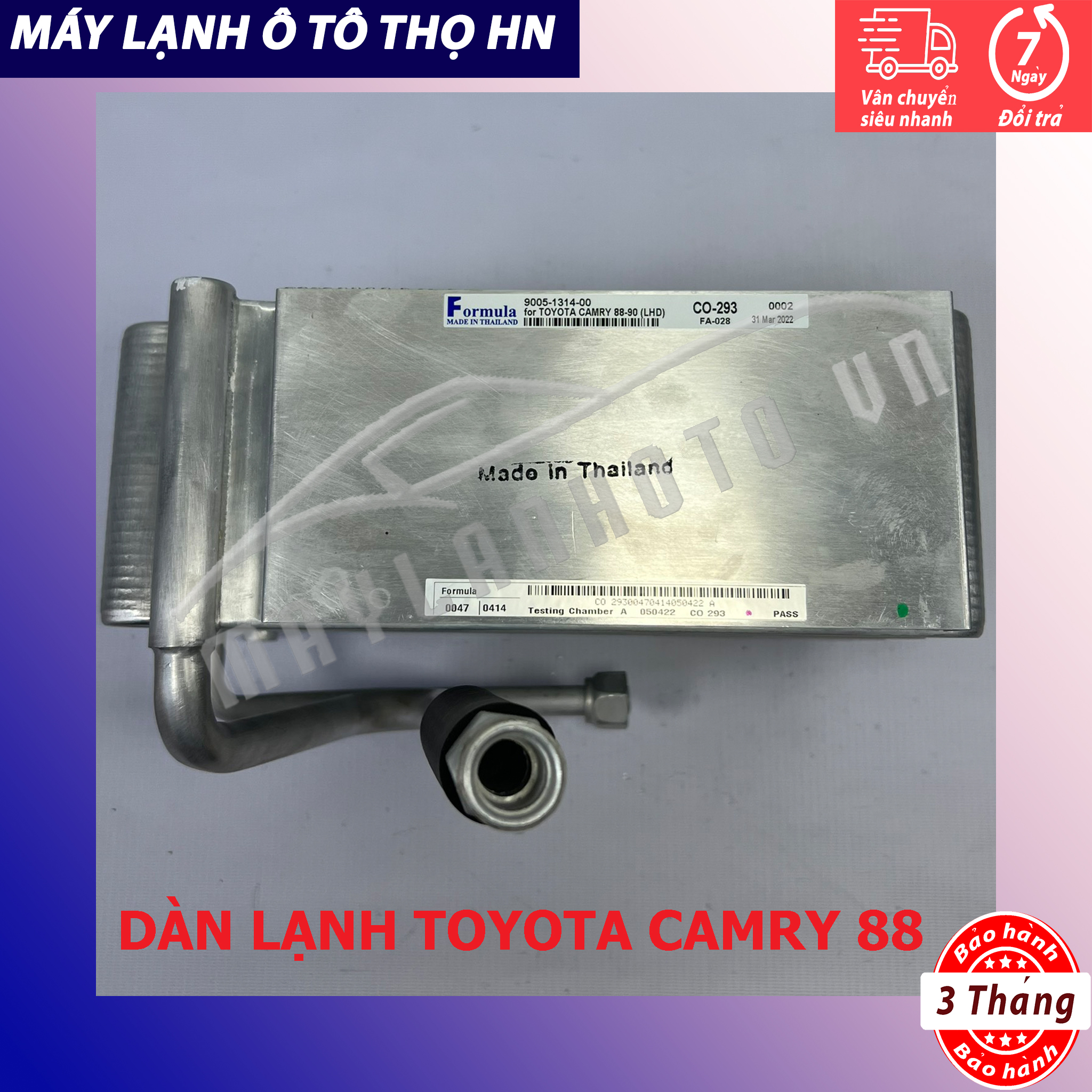 Dàn lạnh Toyota Camry 1988 Hàng xịn Thái Lan