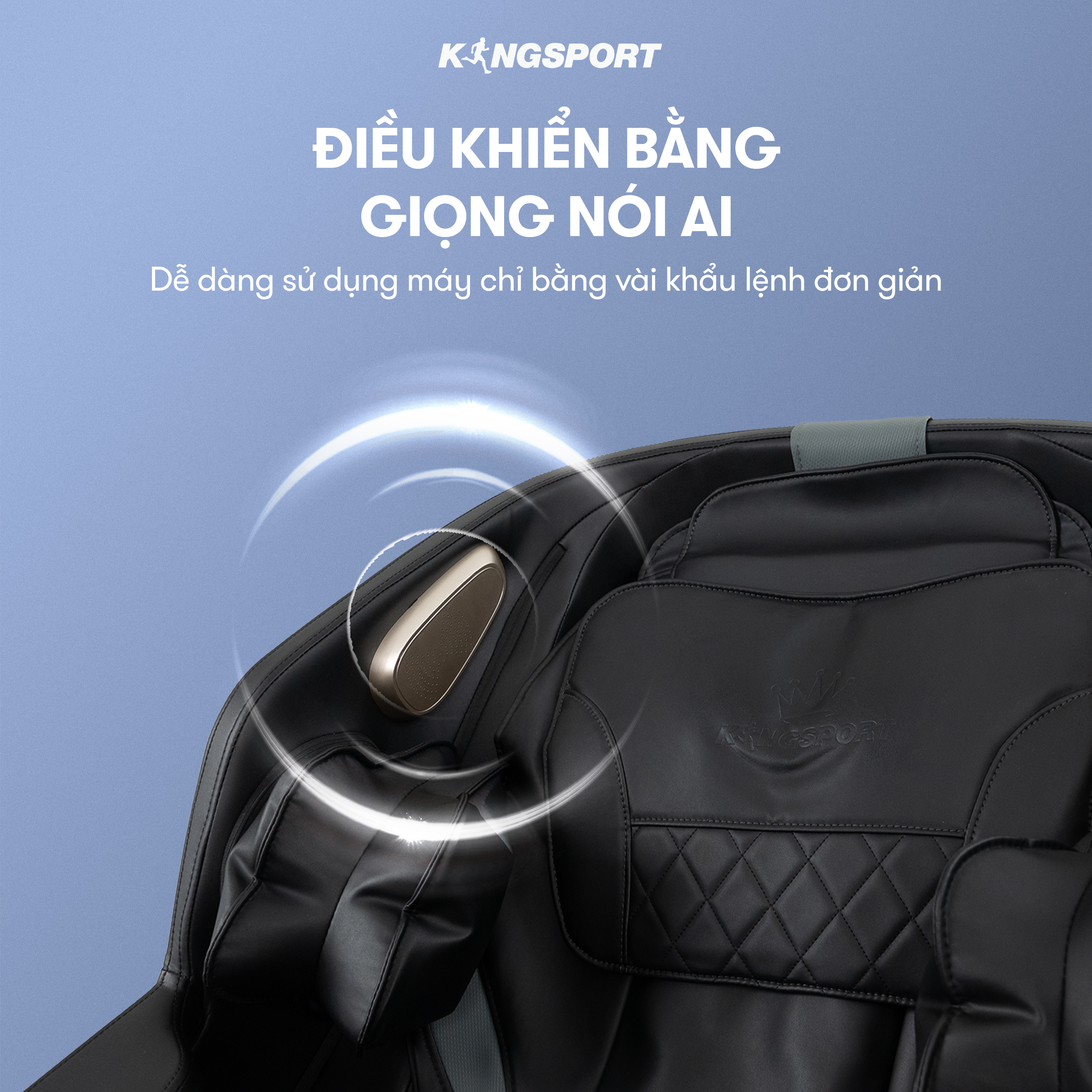 GIAO HÀNG MIỀN NAM | Ghế massage KINGSPORT G78 công nghệ massage chuyên sâu, nhiệt hồng ngoại kép, khung ghế rộng rãi và thoải mái