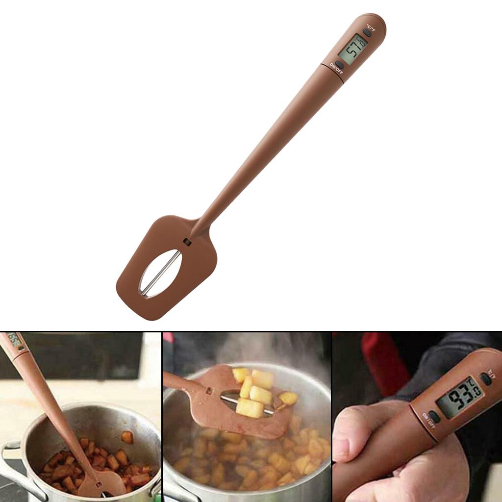 Digital Spatula Thermometer Food Candy BBQ Thermometer for Sauces, Jams