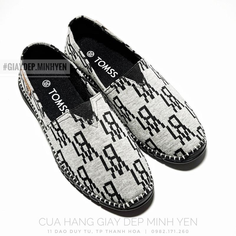 GIẦY LƯỜI VẢI NAM TOMSS - SLIP ON NAM ĐẾ KHÂU