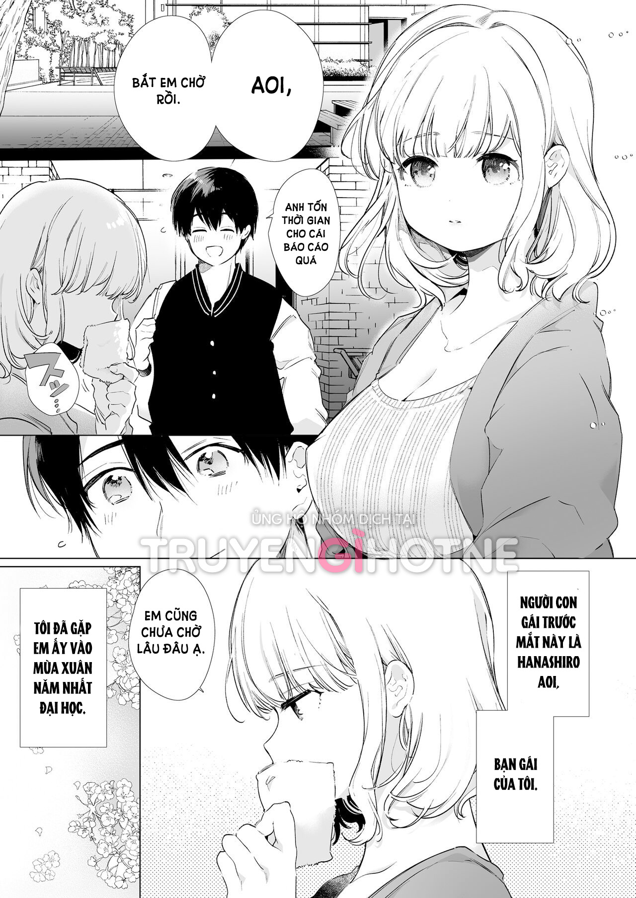 cô bạn gái nhiều nước dãi của tôi chapter 1.1 3